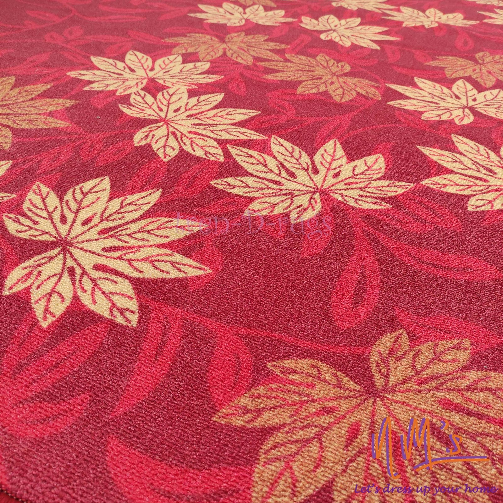 Tren-D-rugs Karpet digital print stylized flower permadani 100 cm x 150 cm - Gambar 32