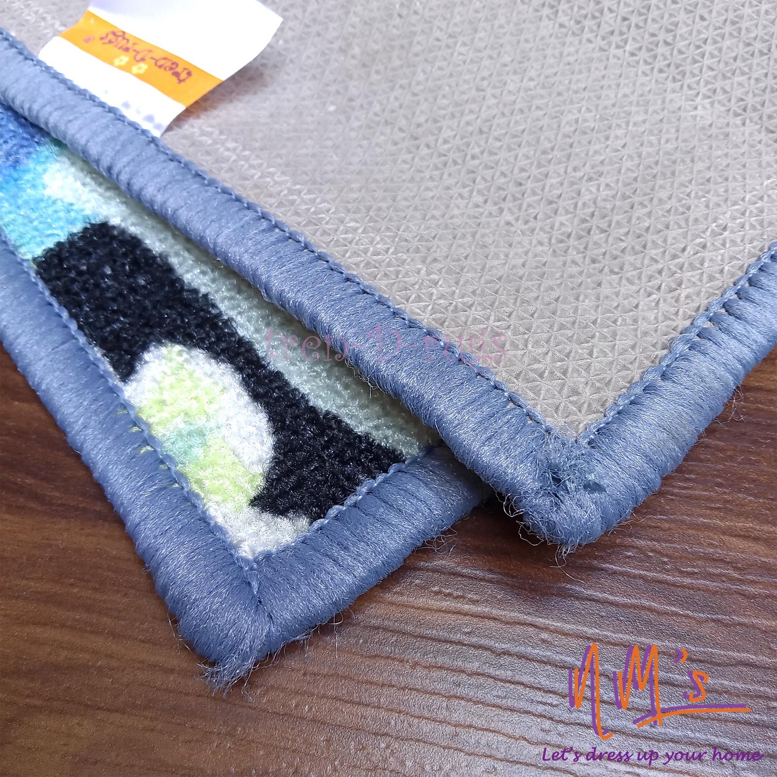 Tren-D-rugs Karpet digital print stylized flower permadani 100 cm x 150 cm - Gambar 18