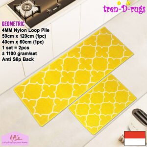 Tren-D-rugs Keset sweden anti slip 2 pcs set 50 cm x 120 cm