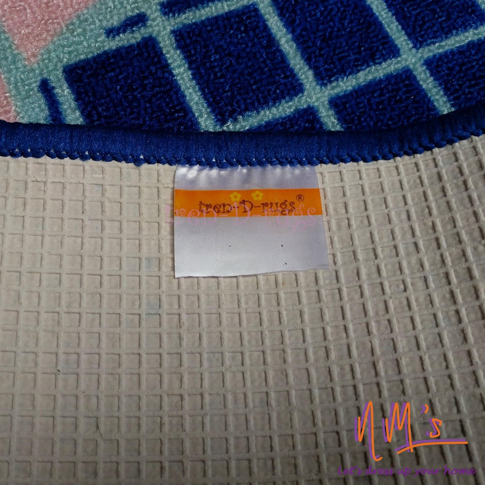 Tren-D-rugs Karpet Chef Hat Printed Gel Back 2 pcs set 50 cm x 120 cm - Gambar 8